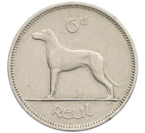 6 пенсов 1961 года Ирландия — Фото №1