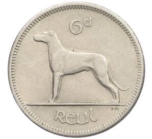 6 пенсов 1963 года Ирландия — Фото №1