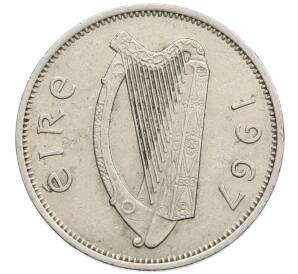 6 пенсов 1967 года Ирландия — Фото №2