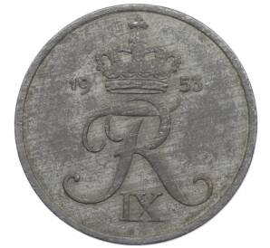 5 эре 1953 года Дания — Фото №1