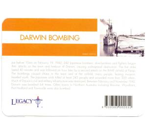 20 центов 2016 года Австралия «100 лет АНЗАК — Бомбардировка Дарвина» в подарочном блистере — Фото №2