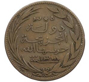 5 сантимов 1891 года (АН 1308) Французские Коморские острова — Фото №1