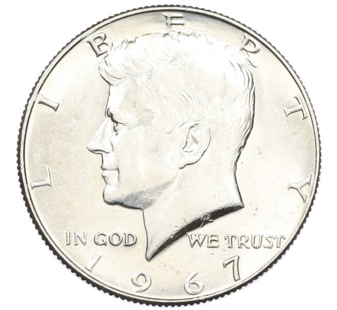 Монета 1/2 доллара (50 центов) 1967 года США (Артикул: M2-82870) — Фото №1