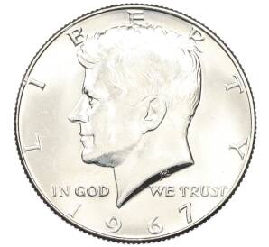 1/2 доллара (50 центов) 1967 года США — Фото №1