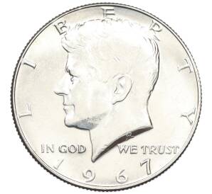 1/2 доллара (50 центов) 1967 года США — Фото №1