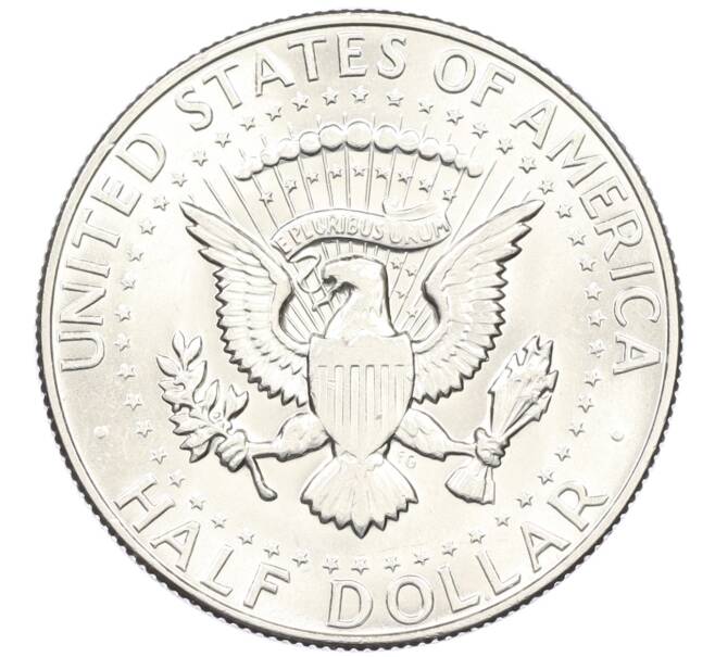 Монета 1/2 доллара (50 центов) 1968 года D США (Артикул: M2-82880) — Фото №2