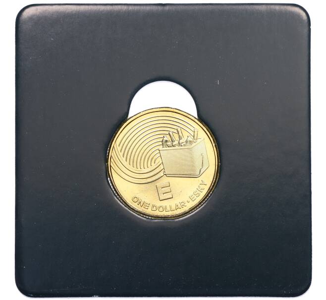 Монета 1 доллар 2019 года Австралия «Английский алфавит — Буква E» (Артикул: M2-83012) — Фото №1