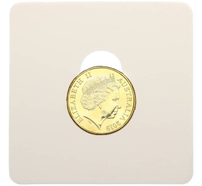 Монета 1 доллар 2019 года Австралия «Английский алфавит — Буква E» (Артикул: M2-83012) — Фото №2