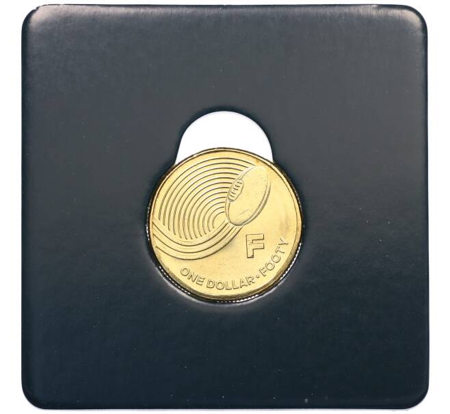 Монета 1 доллар 2019 года Австралия «Английский алфавит — Буква F» (Артикул: M2-83013) — Фото №1