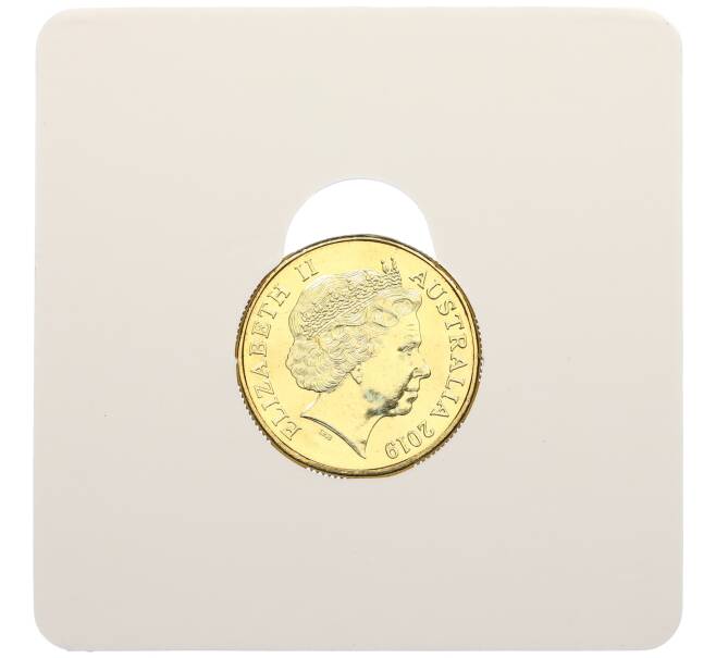 Монета 1 доллар 2019 года Австралия «Английский алфавит — Буква F» (Артикул: M2-83013) — Фото №2