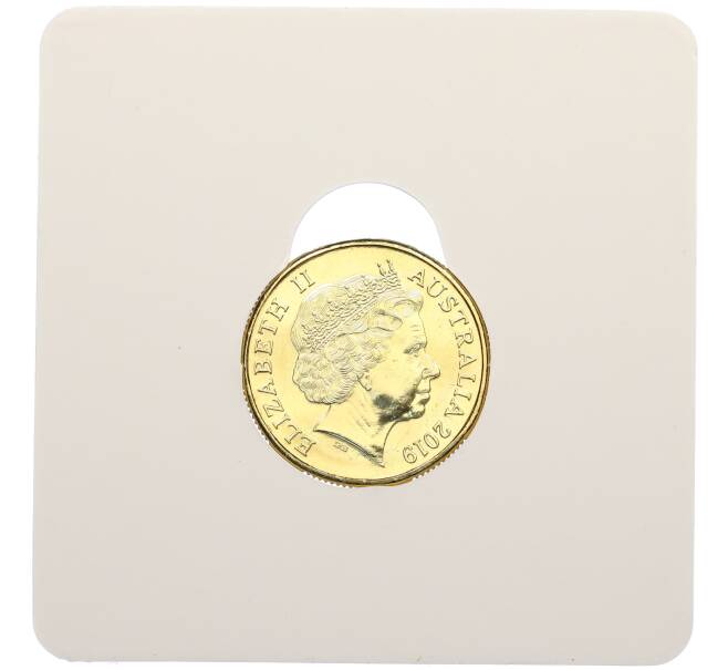 Монета 1 доллар 2019 года Австралия «Английский алфавит — Буква G» (Артикул: M2-83014) — Фото №2