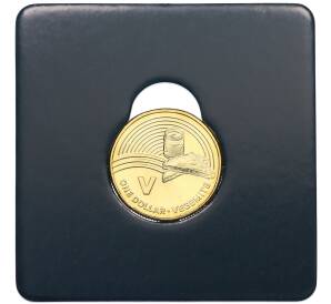 1 доллар 2019 года Австралия «Английский алфавит — Буква V» — Фото №1