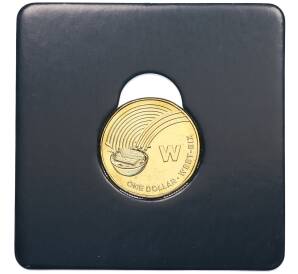 1 доллар 2019 года Австралия «Английский алфавит — Буква W» — Фото №1