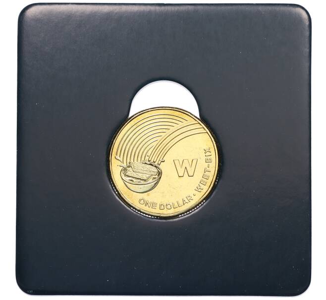 Монета 1 доллар 2019 года Австралия «Английский алфавит — Буква W» (Артикул: M2-83022) — Фото №1