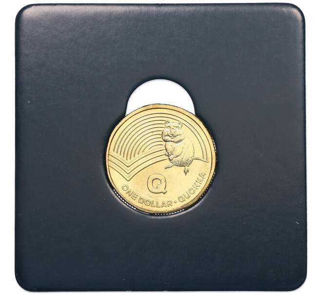 Монета 1 доллар 2019 года Австралия «Английский алфавит — Буква Q» (Артикул: M2-83023) — Фото №1
