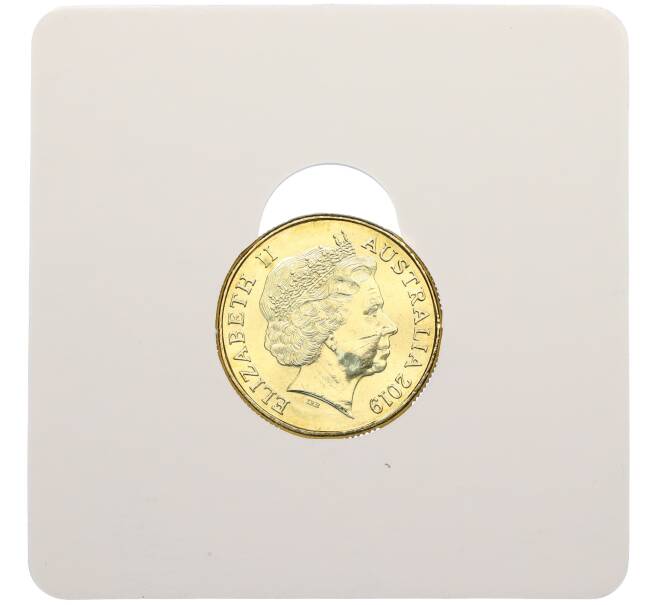 Монета 1 доллар 2019 года Австралия «Английский алфавит — Буква A» (Артикул: M2-83028) — Фото №2