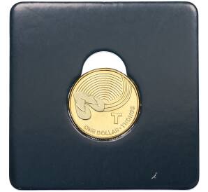 1 доллар 2019 года Австралия «Английский алфавит — Буква T» — Фото №1