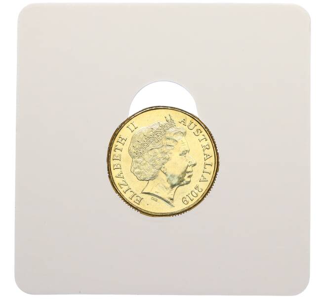 Монета 1 доллар 2019 года Австралия «Английский алфавит — Буква T» (Артикул: M2-83030) — Фото №2