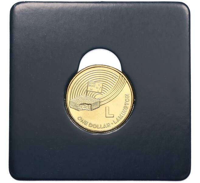 Монета 1 доллар 2019 года Австралия «Английский алфавит — Буква L» (Артикул: M2-83031) — Фото №1