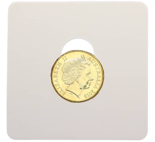 Монета 1 доллар 2019 года Австралия «Английский алфавит — Буква P» (Артикул: M2-83032) — Фото №2