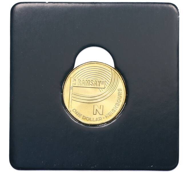 Монета 1 доллар 2019 года Австралия «Английский алфавит — Буква N» (Артикул: M2-83033) — Фото №1