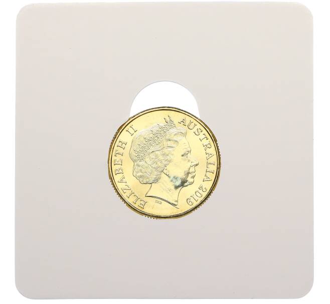 Монета 1 доллар 2019 года Австралия «Английский алфавит — Буква N» (Артикул: M2-83033) — Фото №2