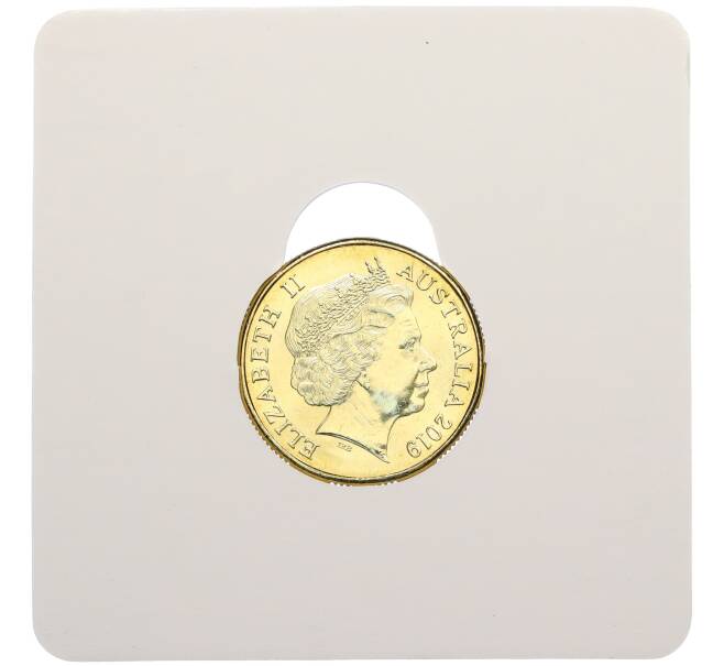 Монета 1 доллар 2019 года Австралия «Английский алфавит — Буква B» (Артикул: M2-83034) — Фото №2