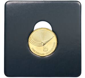 1 доллар 2019 года Австралия «Английский алфавит — Буква D»