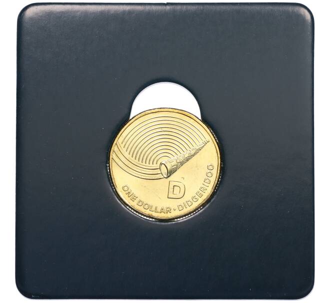 Монета 1 доллар 2019 года Австралия «Английский алфавит — Буква D» (Артикул: M2-83035) — Фото №1