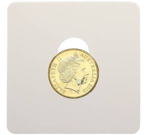 1 доллар 2019 года Австралия «Английский алфавит — Буква D»