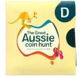 Монета 1 доллар 2019 года Австралия «Английский алфавит — Буква D» (Артикул: M2-83035)