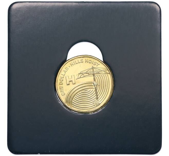 Монета 1 доллар 2019 года Австралия «Английский алфавит — Буква H» (Артикул: M2-83037) — Фото №1