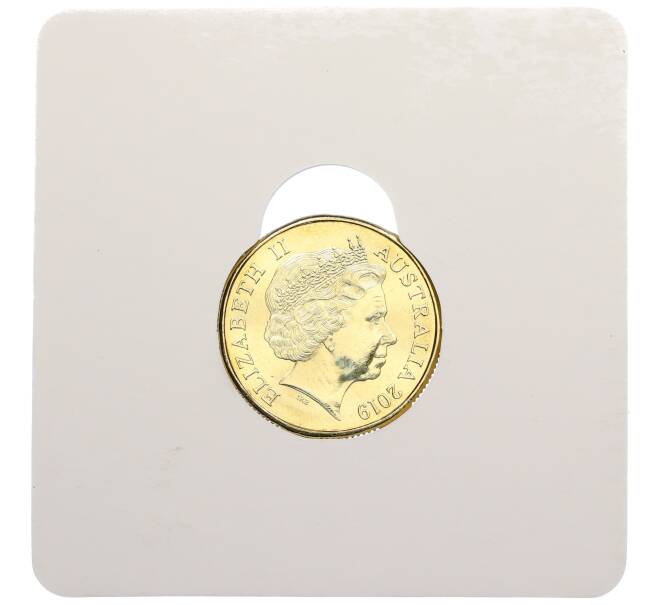 Монета 1 доллар 2019 года Австралия «Английский алфавит — Буква H» (Артикул: M2-83037) — Фото №2