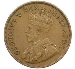 1 пенни 1936 года Британская Южная Африка — Фото №2