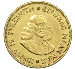 1 цент 1963 года ЮАР — Фото №2