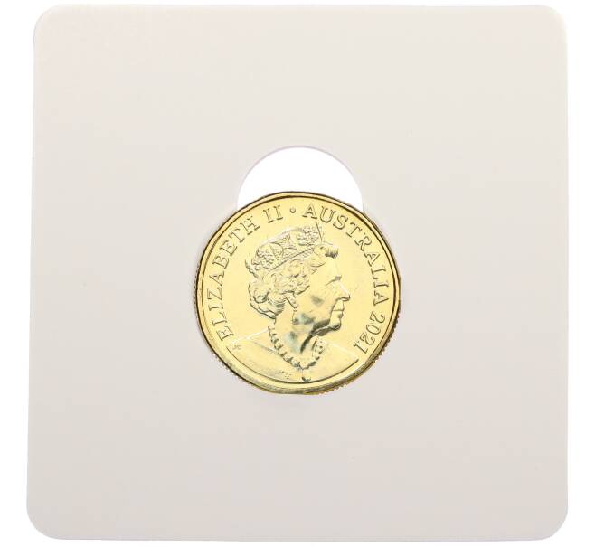 Монета 1 доллар 2021 года Австралия «Английский алфавит — Буква U» (Артикул: M2-83080) — Фото №2