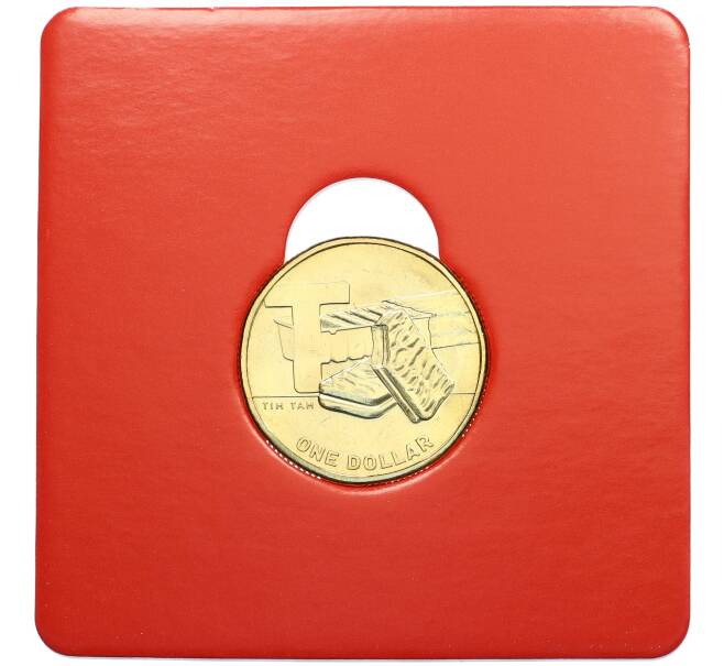 Монета 1 доллар 2021 года Австралия «Английский алфавит — Буква T» (Артикул: M2-83081) — Фото №1