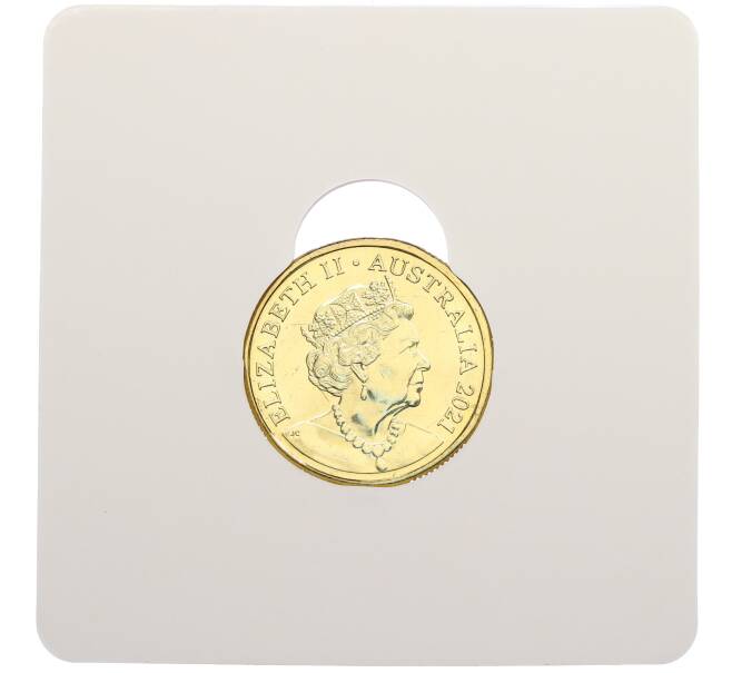 Монета 1 доллар 2021 года Австралия «Английский алфавит — Буква T» (Артикул: M2-83081) — Фото №2