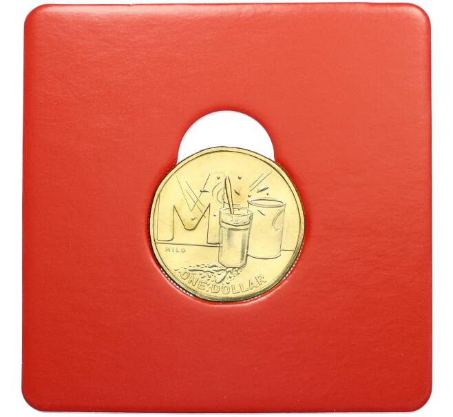 Монета 1 доллар 2021 года Австралия «Английский алфавит — Буква M» (Артикул: M2-83085) — Фото №1