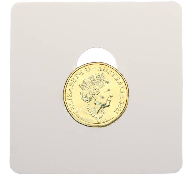 Монета 1 доллар 2021 года Австралия «Английский алфавит — Буква M» (Артикул: M2-83085) — Фото №2