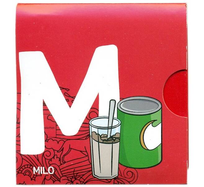 Монета 1 доллар 2021 года Австралия «Английский алфавит — Буква M» (Артикул: M2-83085)