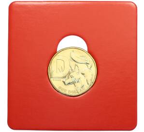 1 доллар 2021 года Австралия «Английский алфавит — Буква D» — Фото №1