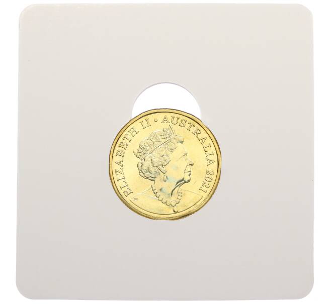 Монета 1 доллар 2021 года Австралия «Английский алфавит — Буква D» (Артикул: M2-83086) — Фото №2