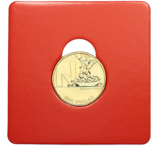 Монета 1 доллар 2021 года Австралия «Английский алфавит — Буква N» (Артикул: M2-83088) — Фото №1