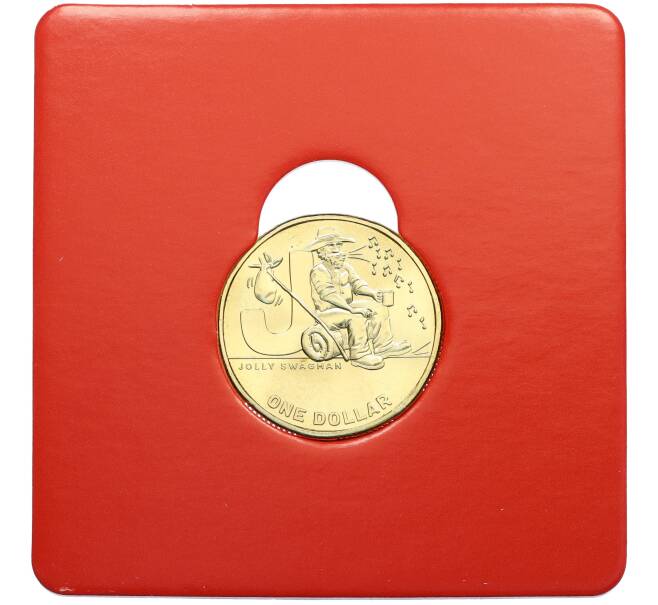 Монета 1 доллар 2021 года Австралия «Английский алфавит — Буква J» (Артикул: M2-83089) — Фото №1