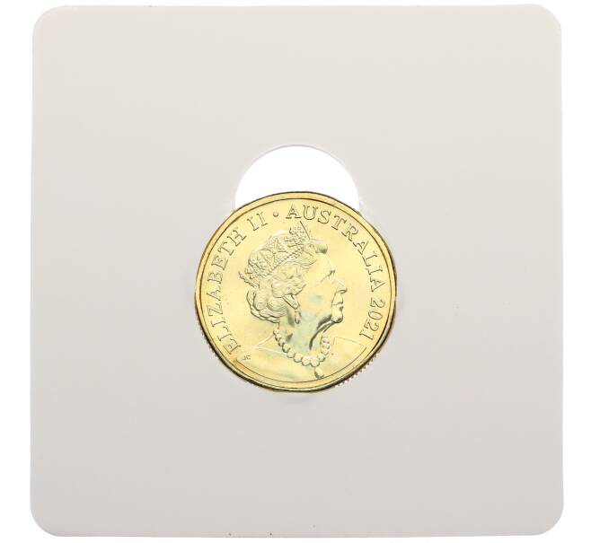 Монета 1 доллар 2021 года Австралия «Английский алфавит — Буква F» (Артикул: M2-83092) — Фото №2