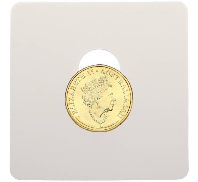 Монета 1 доллар 2021 года Австралия «Английский алфавит — Буква G» (Артикул: M2-83093) — Фото №2