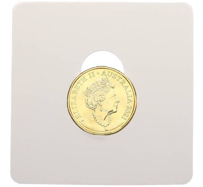 Монета 1 доллар 2021 года Австралия «Английский алфавит — Буква I» (Артикул: M2-83094) — Фото №2