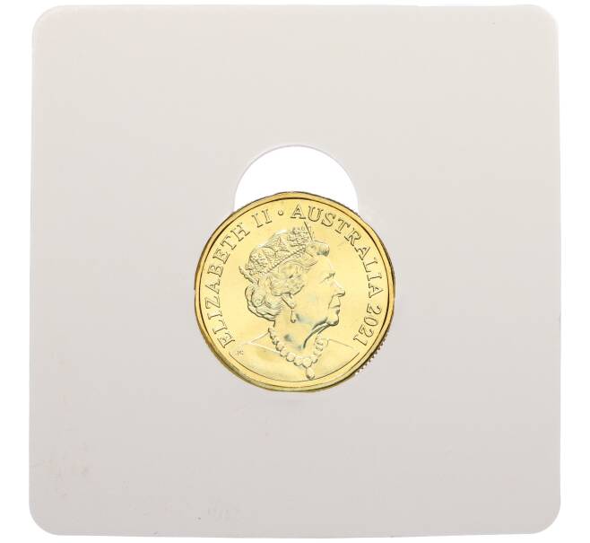 Монета 1 доллар 2021 года Австралия «Английский алфавит — Буква H» (Артикул: M2-83095) — Фото №2