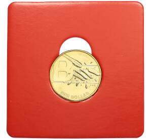 1 доллар 2021 года Австралия «Английский алфавит — Буква B» — Фото №1